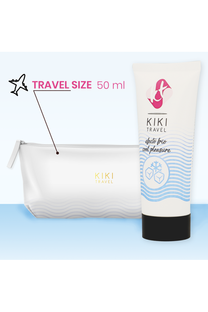 KIKÍ TRAVEL - LUBRIFICANTE EFFETTO RAFFREDDANTE 50 ML
