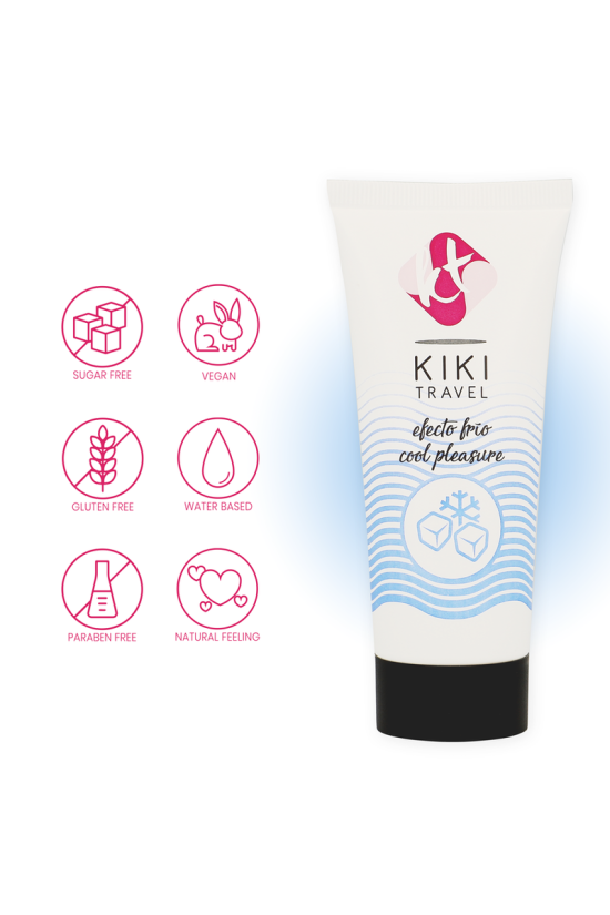 KIKÍ TRAVEL - LUBRIFICANTE EFFETTO RAFFREDDANTE 50 ML