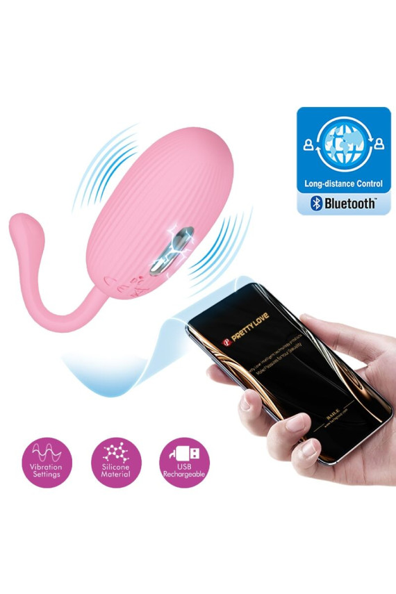 PRETTY LOVE - UOVO VIBRANTE RICARICABILE DOREEN PINK