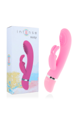 INTENSE - VIBRATORE OSCILLANTE SUSY IN SILICONE ROSA CONIGLIO