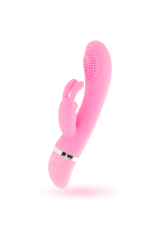 INTENSE - VIBRATORE OSCILLANTE SUSY IN SILICONE ROSA CONIGLIO