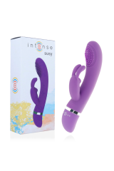 INTENSE - VIBRATORE OSCILLANTE IN SILICONE RABBIT LILLA SUSY