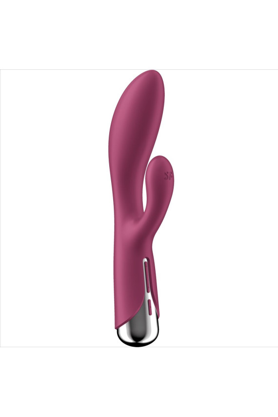 SATISFYER - SPINNING RABBIT 1 CLITORIDE E STIMOLAZIONE DEL PUNTO G ROSSO