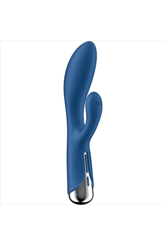SATISFYER - SPINNING RABBIT 1 STIMOLAZIONE CLITORIDE E PUNTO G BLU