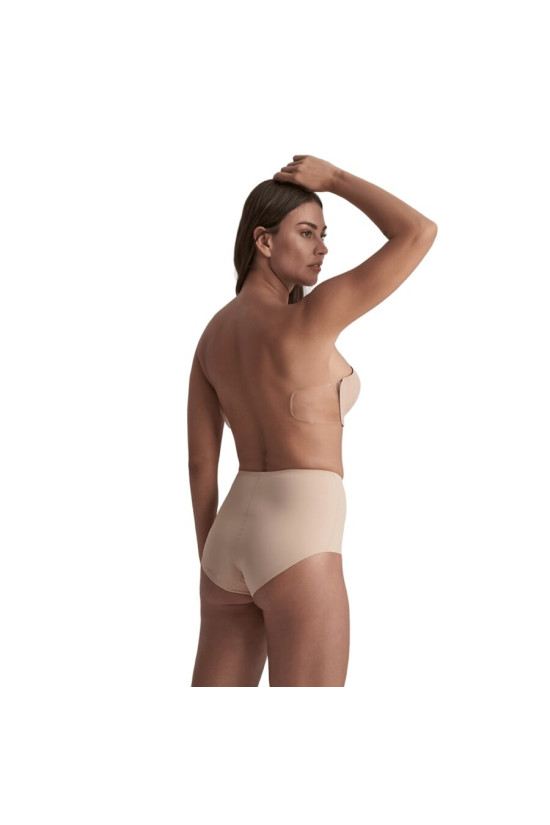BYE-BRA - DIVA BRA SUJETADOR ADHESIVO BEIGE COPA B