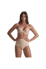 BYE-BRA - DIVA BRA SUJETADOR ADHESIVO BEIGE COPA D
