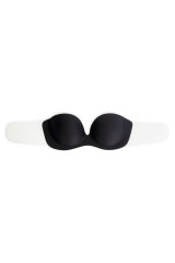 BYE-BRA - DIVA BRA SUJETADOR ADHESIVO NEGRO COPA C