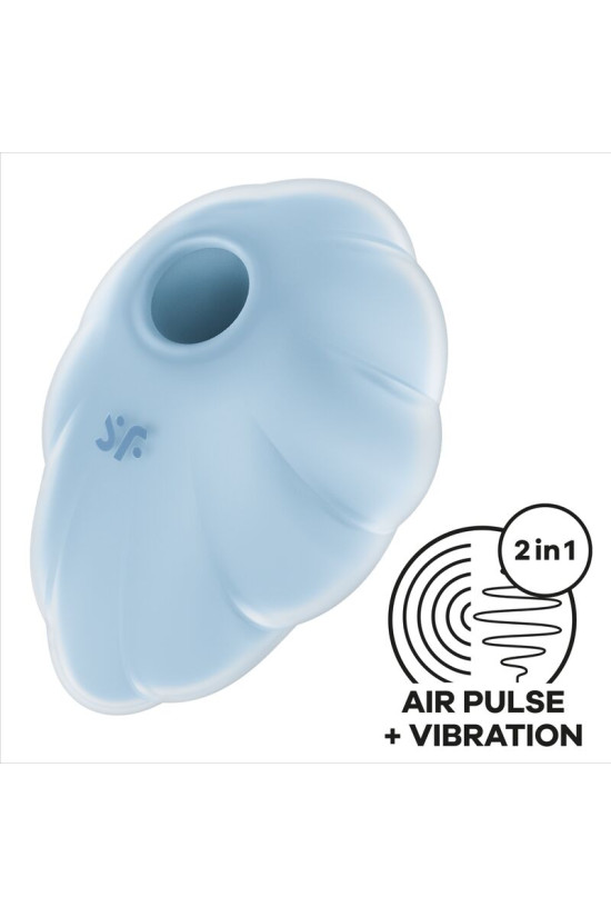 SATISFYER - VIBRATORE CLOUD DANCER BLU AIR PULSE
