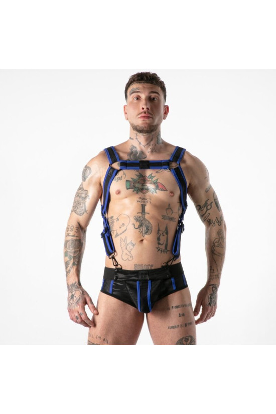 LOCKER GEAR- IMBRACATURA MILITARE COMPLETA BLU L/XL