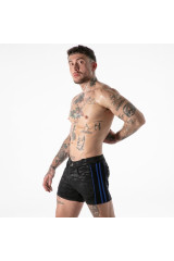 LOCKER GEAR - PANTALONCINI BLU CON ACCESSO MILITARE COMPLETO S