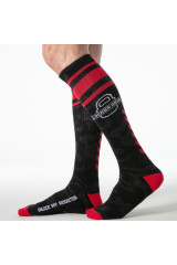LOCKER GEAR - CALZE MILITARI AL GINOCCHIO ROSSE TAGLIA UNICA