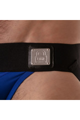 LOCKER GEAR - SOSPENSIONE CON FASCIA IN VITA LARGA BLU TAGLIA M