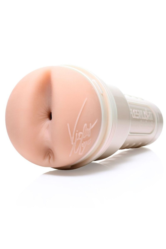 FLESHLIGHT GIRLS - VIOLET MYERS AHEGAO MASTURBATORE ANALE REALISTICO
