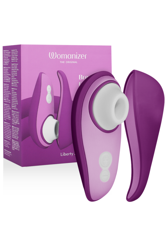 WOMANIZER - LIBERTY 2 STIMOLATORE E ASPIRATORE CLITORIDEO VIOLA