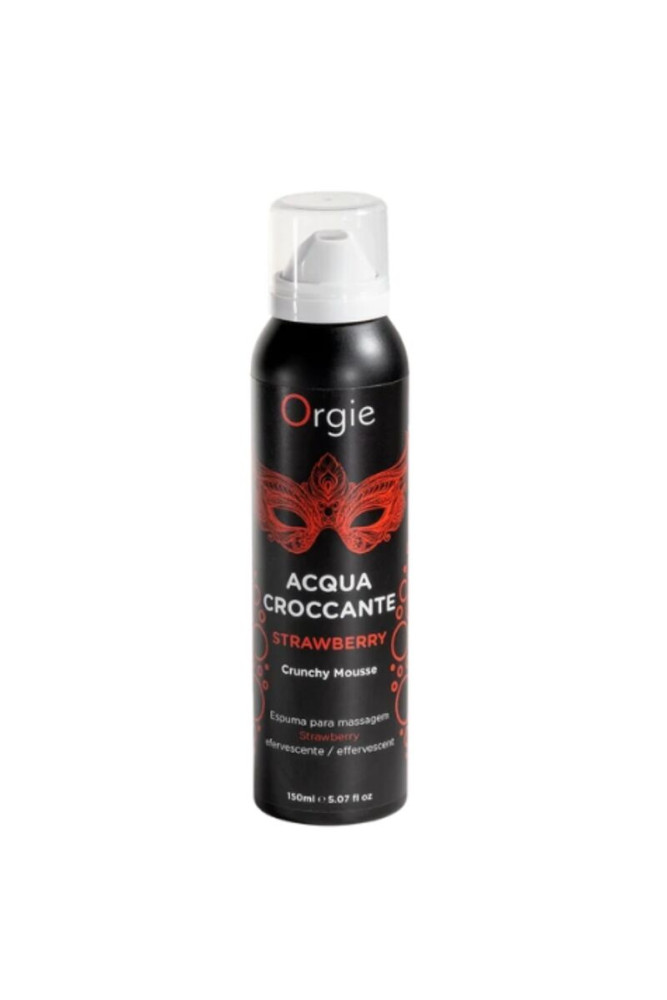 ORGIE - ACQUA CROCCANTE MOUSSE DA MASSAGGIO CROCCANTE ALLA FRAGOLA 150 ML