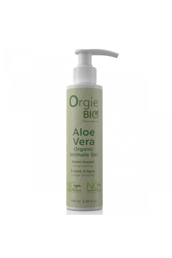 ORGIE - GEL INTIMO BIOLOGICO A BASE DE ACQUA ALL'ALOE VERA 100 ML