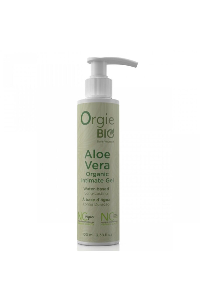 ORGIE - GEL INTIMO BIOLOGICO A BASE DE ACQUA ALL'ALOE VERA 100 ML