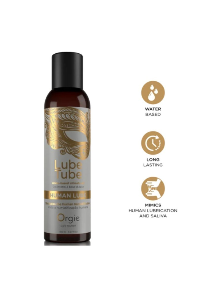 ORGIE - TUBO LUBRIFICANTE UMANO GEL INTIMO A BASE DE ACQUA 150 ML