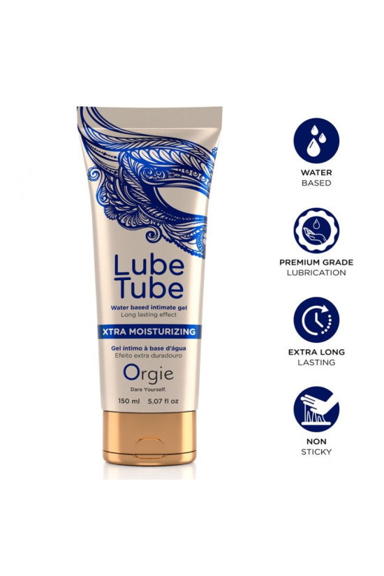 ORGIE - TUBO LUBRIFICANTE EXTRA IDRATANTE GEL INTIMO A BASE DE ACQUA 150 ML