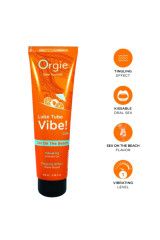 ORGIE - LUBRIFICANTE IN TUBO VIBE! SESSO SULLA SPIAGGIA GEL INTIMO BACIABILE LEGGERO 100 ML