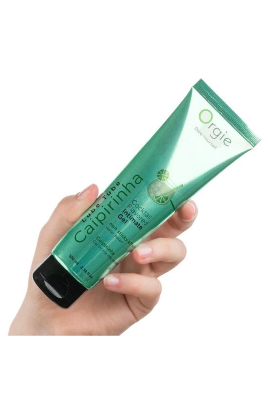 ORGIE - TUBO LUBRIFICANTE COCKTAIL CAIPIRINHA BACIABILE GEL INTIMO A BASE DE ACQUA 100 ML