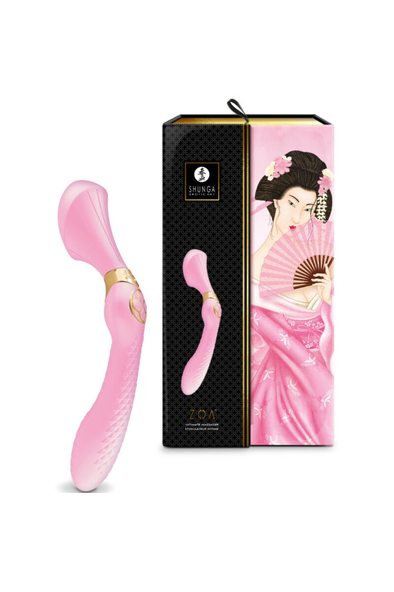SHUNGA - MASSAGGIATORE INTIMO ZOA ROSA