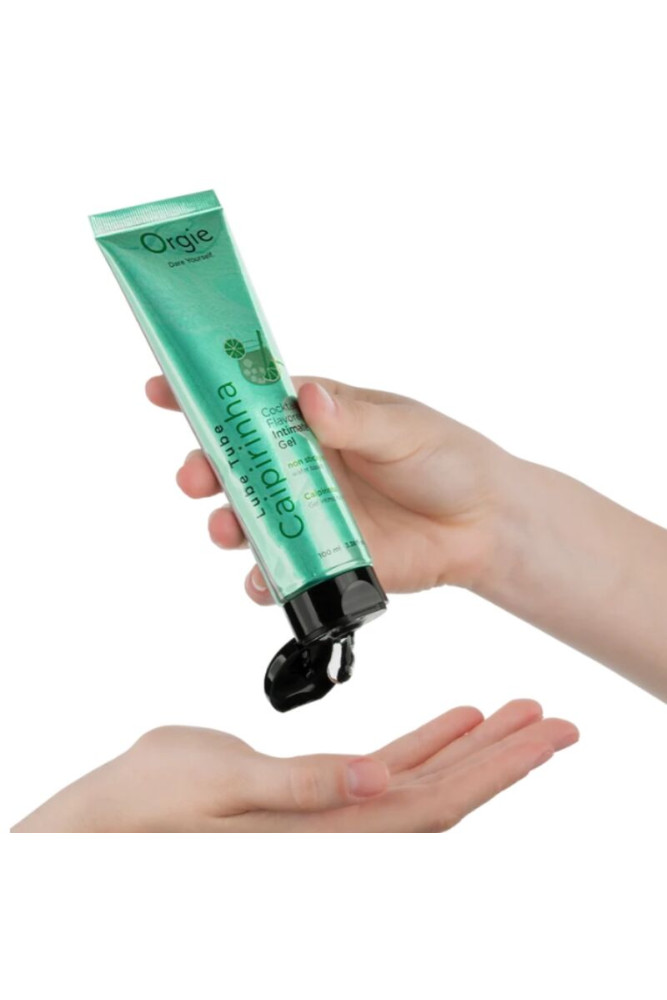 ORGIE - TUBO LUBRIFICANTE COCKTAIL CAIPIRINHA BACIABILE GEL INTIMO A BASE DE ACQUA 100 ML