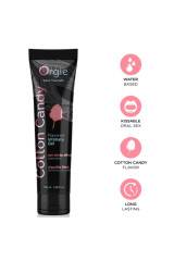 ORGIE - TUBO LUBRIFICANTE ZUCCHERO FILATO BACIABILE GEL INTIMO A BASE DE ACQUA 100 ML