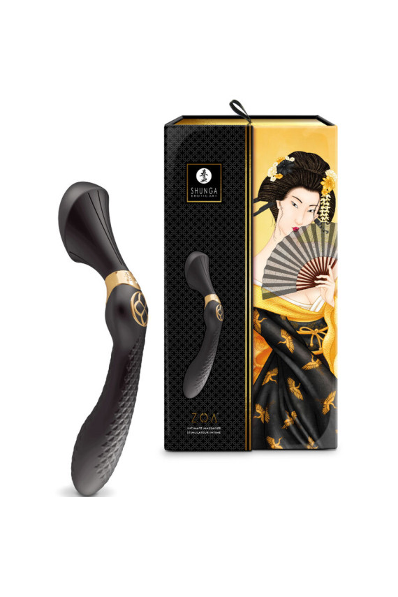 SHUNGA - MASSAGGIATORE INTIMO ZOA NERO