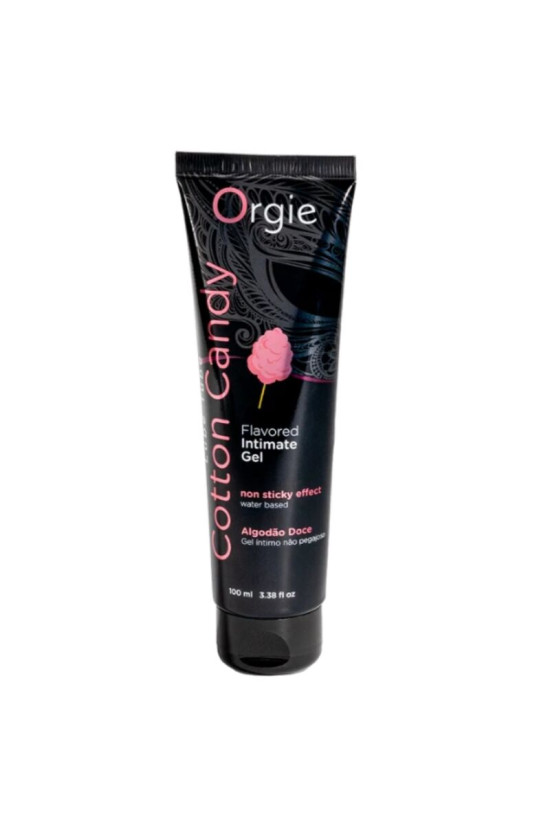 ORGIE - TUBO LUBRIFICANTE ZUCCHERO FILATO BACIABILE GEL INTIMO A BASE DE ACQUA 100 ML