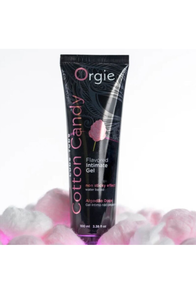 ORGIE - TUBO LUBRIFICANTE ZUCCHERO FILATO BACIABILE GEL INTIMO A BASE DE ACQUA 100 ML