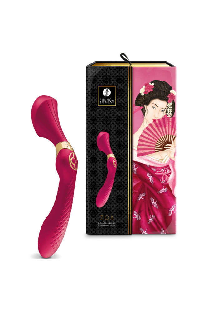 SHUNGA - MASSAGGIATORE INTIMO ZOA FUCSIA