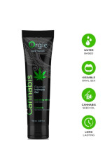 ORGIE - TUBO LUBRIFICANTE ALLA CANNABIS GEL INTIMO A BASE DE ACQUA BACIABILE 100 ML
