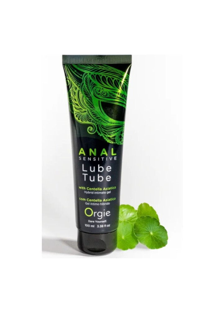 ORGIE - TUBO LUBRIFICANTE ANALE GEL IBRIDO SENSITIVO PER SESSO ANALE 100 ML