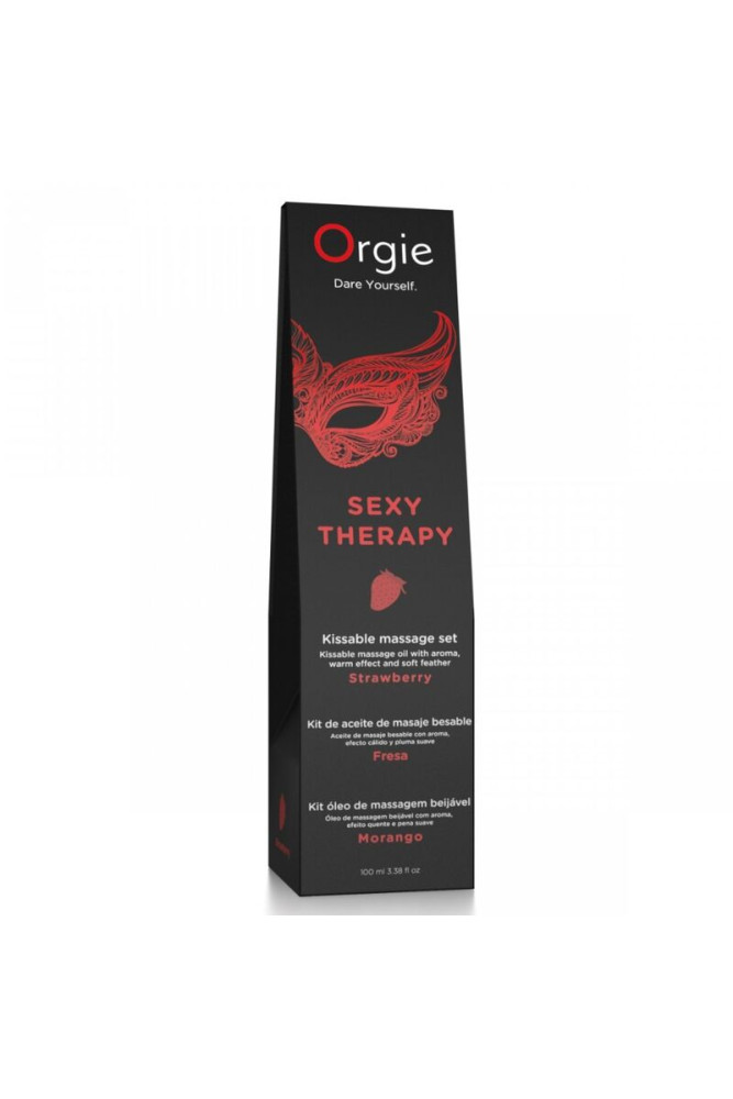 ORGIE - MASSAGGIO LABBRA SET MASSAGGIO KISSABLE ALLA FRAGOLA 100 ML