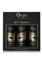 ORGIE - COLLEZIONE MINI FORMATO SEXY THERAPY OLI DA MASSAGGIO SENSUALI 3 X 30 ML