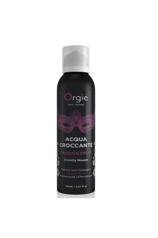 ORGIE - ACQUA CROCCANTE MOUSSE DA MASSAGGIO CROCCANTE AL FRUTTO DELLA PASSIONE 150 ML