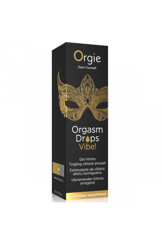 ORGIE - ORGASM DROPS VIBE! VIBRAZIONE CLITORIDEA VIBRANTE 15 ML