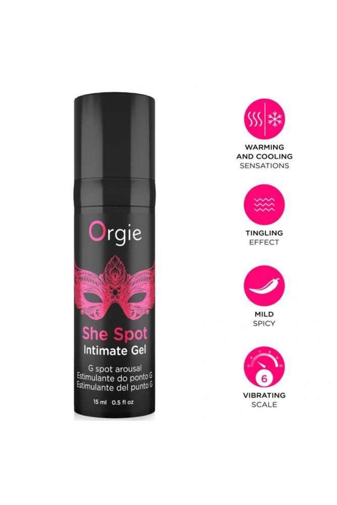 ORGIE - SHE SPOT G-SPOT GEL INTIMO ECCITANTE 15 ML
