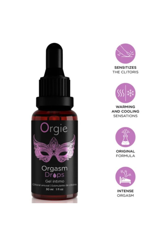 ORGIE - GOCCE PER L'ORGASMO E LA RISCALDAMENTO CLITORIDEO 30 ML