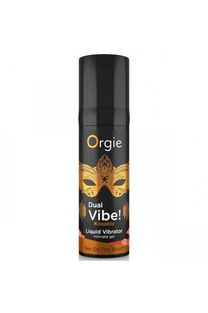ORGIE - DOPPIA VIBRAZIONE! VIBRATORE LIQUIDO BACIABILE SEX ON THE BEACH 15 ML