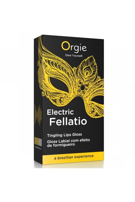 ORGIE - LUCIDALABBRA VIBRANTE E EFFETTO FORMICOLANTE CON FELLATIO ELETTRICA 10 ML