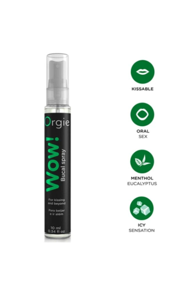 ORGIE - WOW! SPRAY BUCCALE AL MENTOLO ED EUCALIPTO 10 ML
