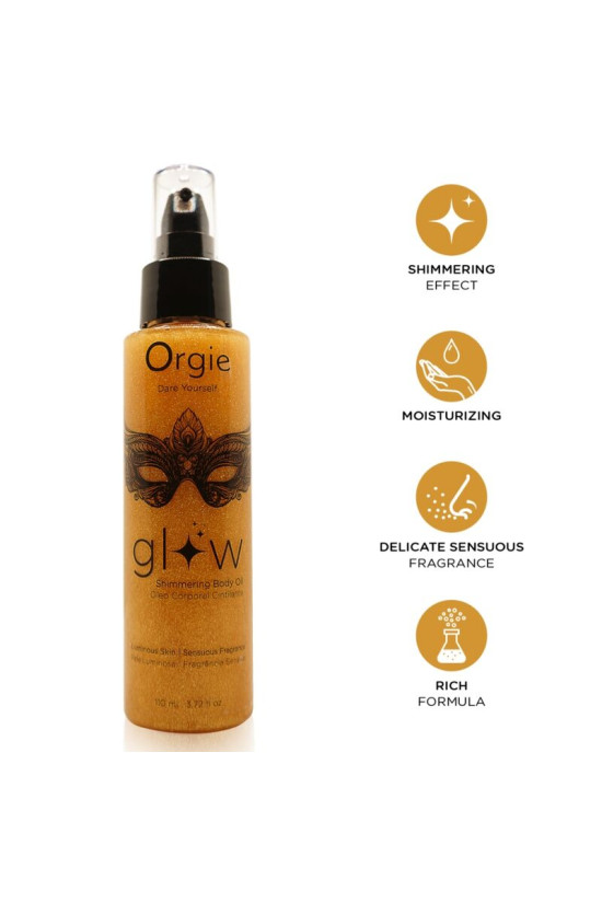 ORGIE - OLIO CORPO LUMINOSO GLOW 110 ML