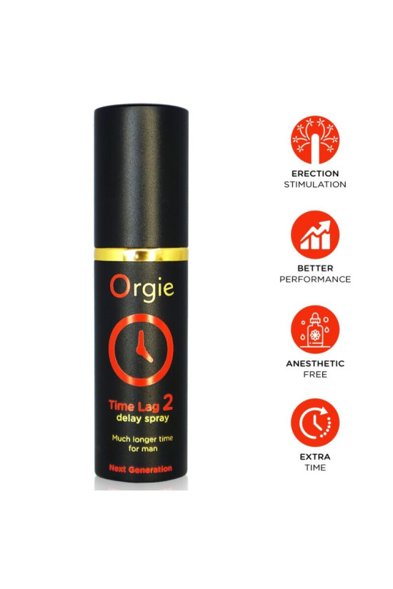 ORGIE - TIME LAG 2 RITARDO SPRAY ANESTETICO GRATUITO 10 ML