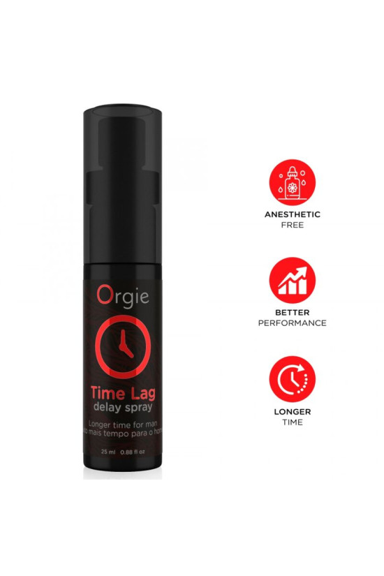 ORGIE - SPRAY A RITARDO TIME LAG ANESTETICO GRATUITO 25 ML
