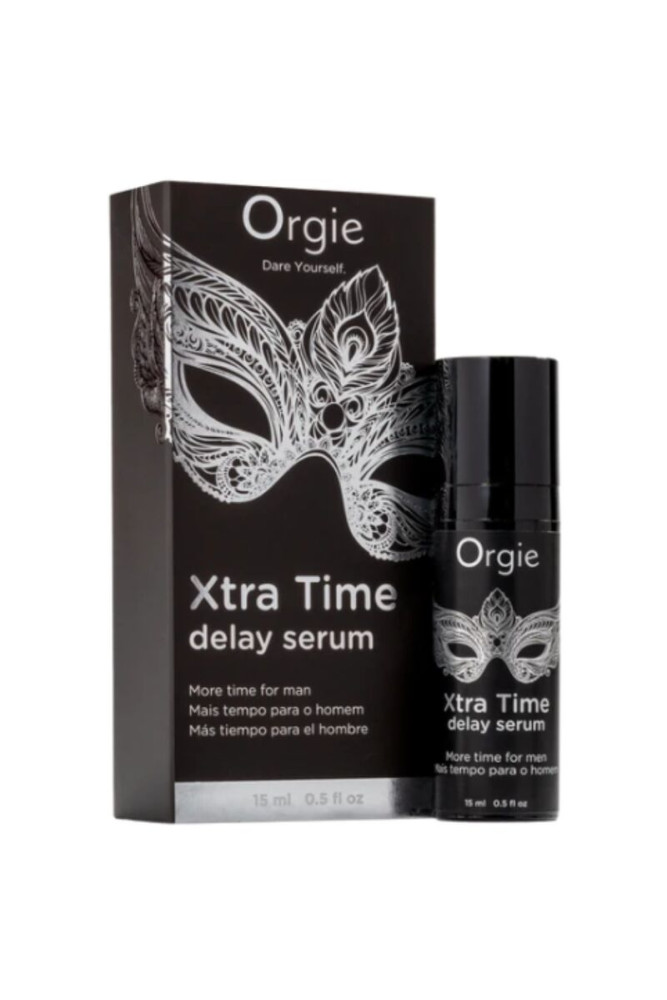 ORGIE - SIERO A RITARDO AL SILICONE EXTRA TIME SENZA ANESTETICO 15 ML