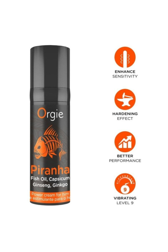 ORGIE - CREMA PIRANHA POWER PER LUI 15 ML