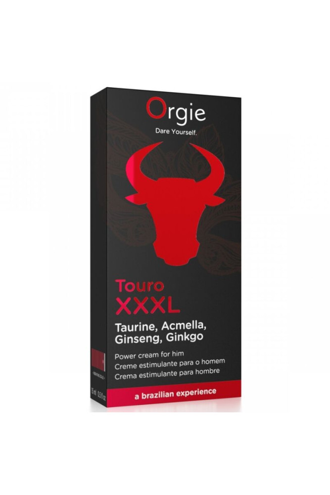 ORGIE - TOURO XXXL POTENZIATORE E INGRANDITORE DELL'EREZIONE 15 ML