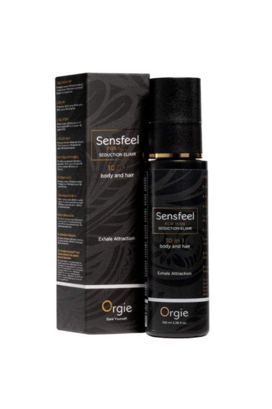 ORGIE - ELISIR DI SEDUZIONE SENSEEL FOR MAN 10 IN 1 CORPO E CAPELLI 100 ML